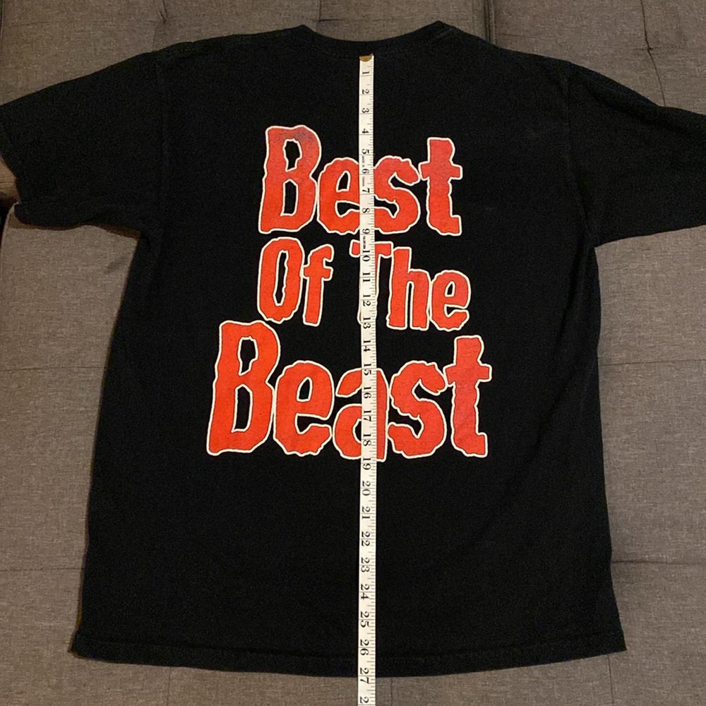Vintage Iron Maiden Best of the Beast Graphic T-Shirt Men’s Large Metal 2003 - Picture 12 of 16